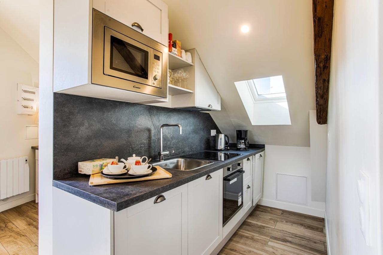 Beau L.O.F.T. Sous Les Toits - Vue Sur Mer 2 A 4 Personnes - Residence La Vague Houlgate Eksteriør bilde